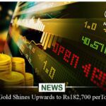 Gold shines upwards to Rs182,700 per tola