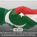 Pak, Indonesia sign $1mln grant agreement on humanitarian assistance for floods